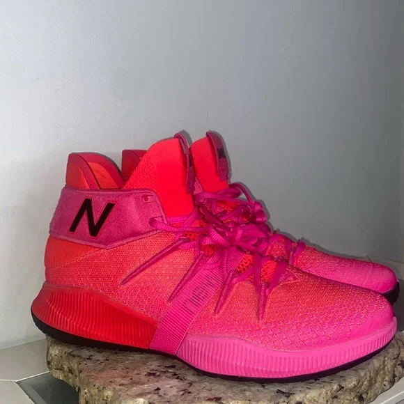 New Balance OMNIS HEAT WAVE Kawhi Leonard PE Red Pink LA Clippers Sneakers-11